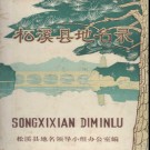 福建省松溪县地名录 1980版.pdf下载